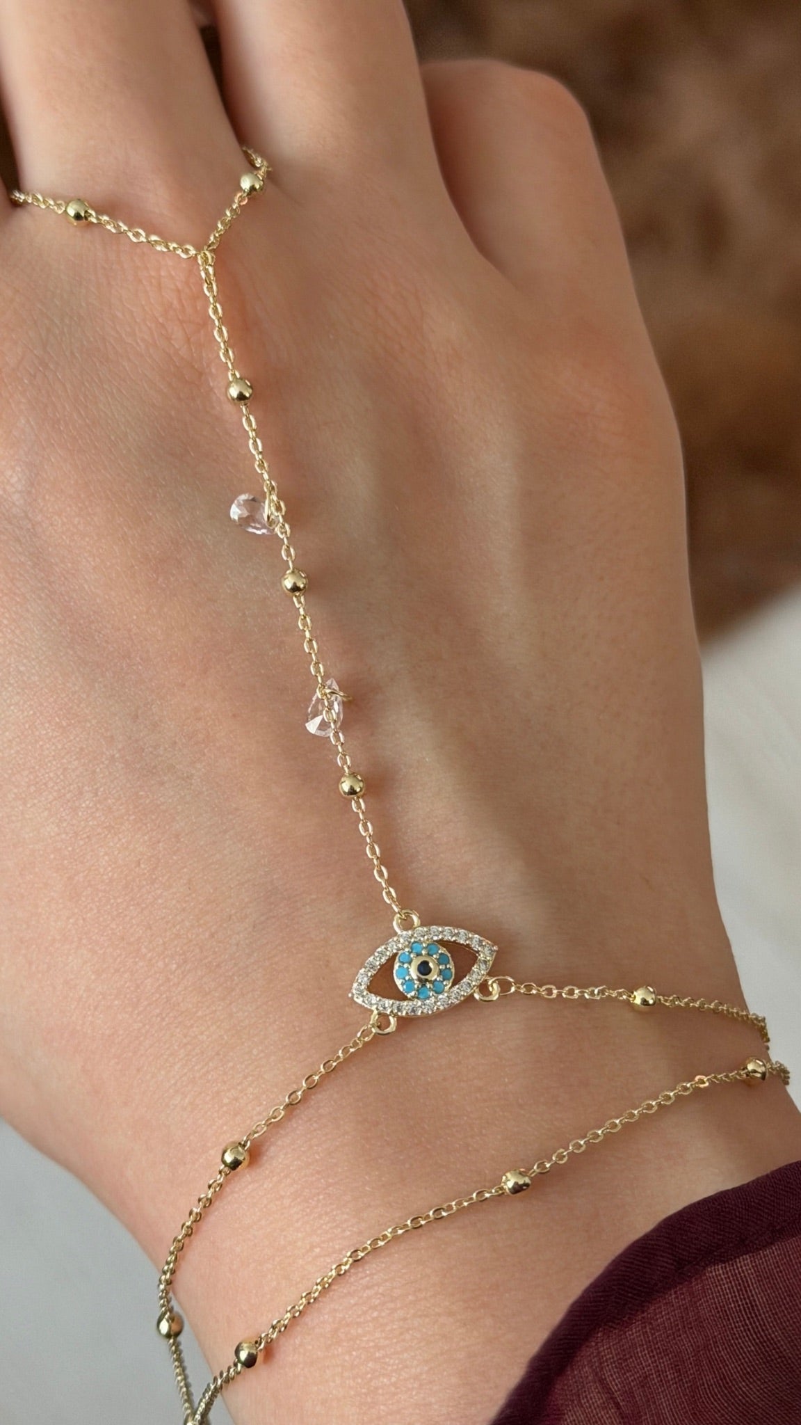 Blue Eye Zirkon Taşlı Şahmeran