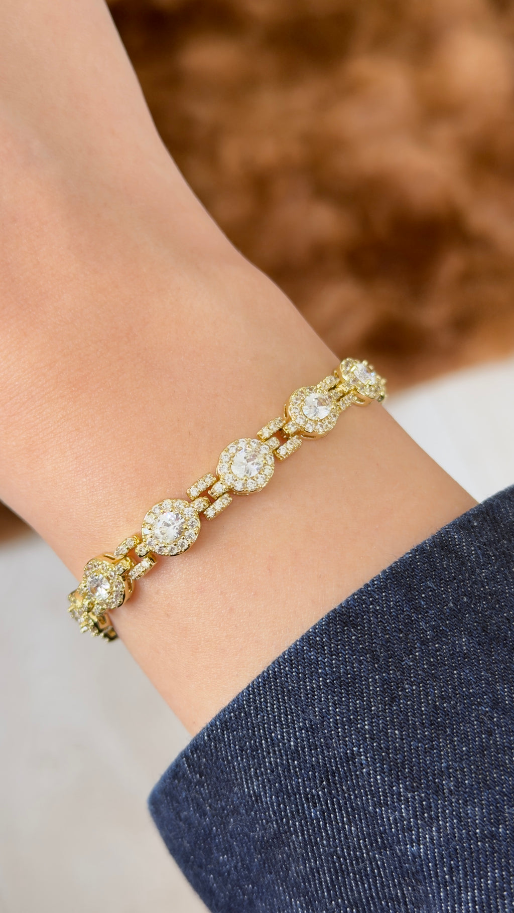 Blossom Montür Estetiği Taş İşleme Tasarım Bileklik