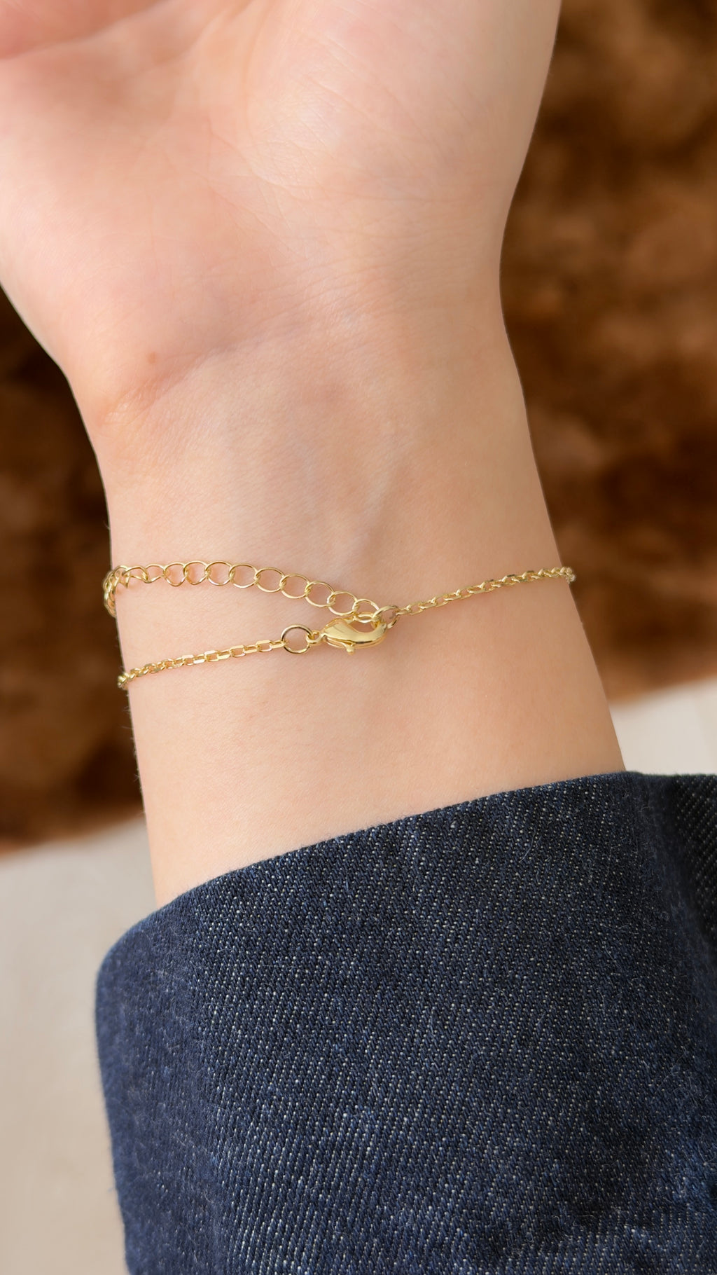 Charm İtalyan Model Pave Çerçeveli Zirkon Taşlı Yonca Bileklik